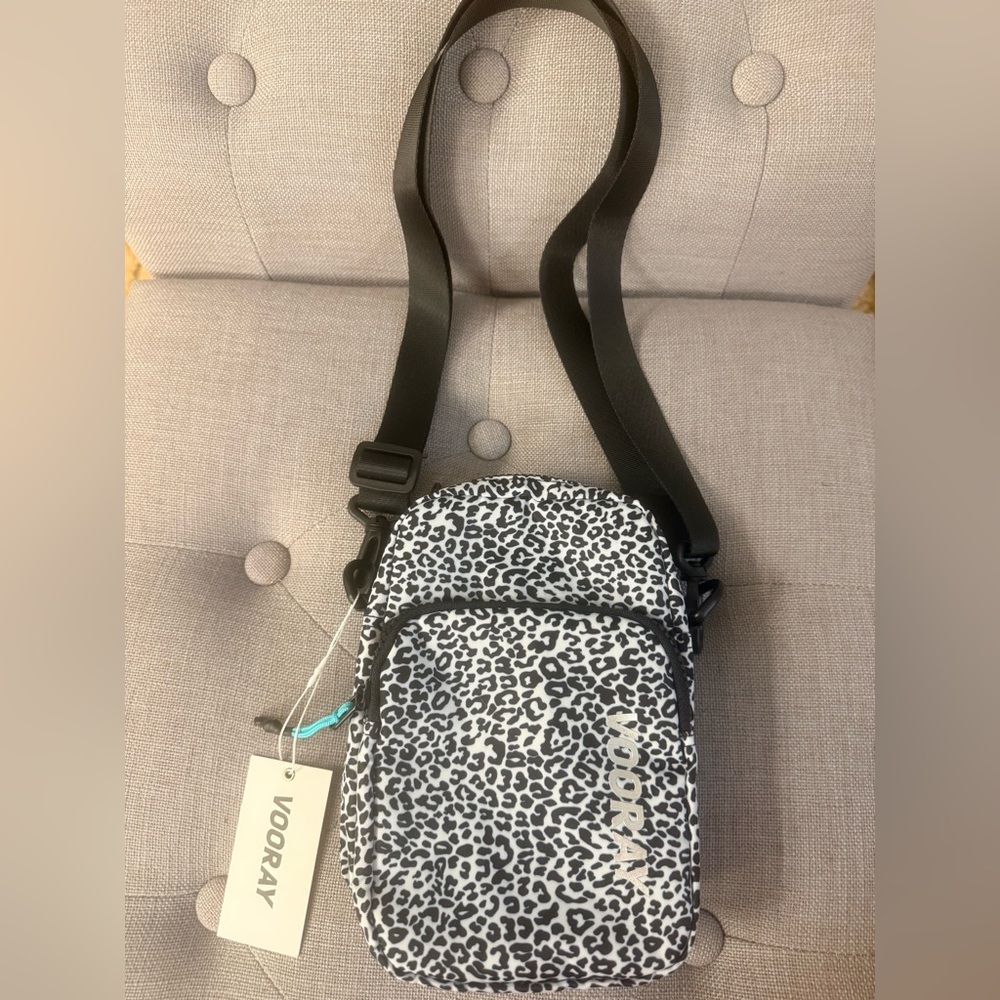 Vooray Leopard Print Core Crossbody Bag